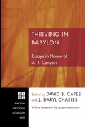 Cover: Thriving in Babylon - Wipf & Stock Publishers