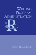 Cover: Writing Program Administration - Parlor Press, LLC
