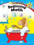 Cover: Beginning Math, Grade 1 - Carson Dellosa Education