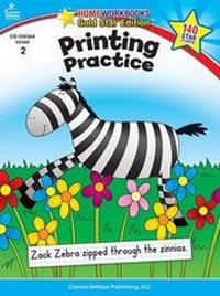 Enlarge image Cover: Printing Practice, Grade 2 - Carson Dellosa Education