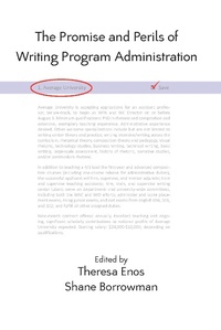 Abbildung von: Promise and Perils of Writing Program Administration, The - Parlor Press, LLC