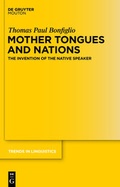 Cover: Mother Tongues and Nations - De Gruyter