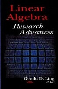 Abbildung von: Linear Algebra Research Advances - Nova Science Publishers Inc