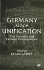 Cover: Germany since Unification - Palgrave Macmillan