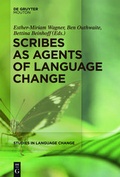 Cover: Scribes as Agents of Language Change - De Gruyter