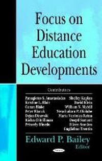 Enlarge image Cover: Focus on Distance Education Developments - Nova Science Publishers Inc
