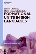 Cover: Formational Units in Sign Languages - De Gruyter Mouton