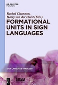 Cover: Formational Units in Sign Languages - De Gruyter Mouton