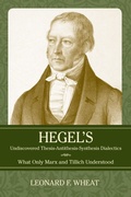 Cover: Hegel's Undiscovered Thesis-Antithesis-Synthesis Dialectics - Prometheus Books