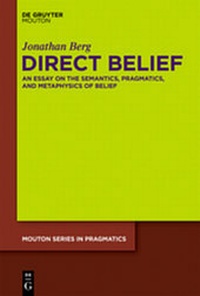 Enlarge image Cover: Direct Belief - De Gruyter