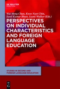 Enlarge image Cover: Perspectives on Individual Characteristics and Foreign Language Education - De Gruyter