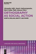 Cover: Orthography as Social Action - De Gruyter