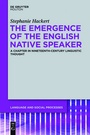 Cover: The Emergence of the English Native Speaker - De Gruyter