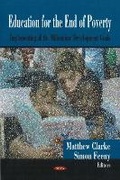 Cover: Education for the End of Poverty - Nova Science Publishers Inc