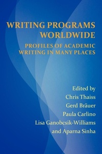 Enlarge image Cover: Writing Programs Worldwide - Parlor Press