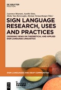 Cover: Sign Language Research, Uses and Practices - De Gruyter