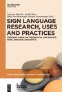 Cover: Sign Language Research, Uses and Practices - De Gruyter Mouton