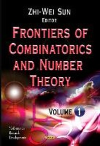 Abbildung von: Frontiers of Combinatorics & Number Theory - Nova Science Publishers Inc