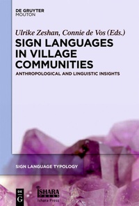 Enlarge image Cover: Sign Languages in Village Communities - De Gruyter Mouton