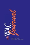 Cover: The WAC Journal 23 (2012) - Parlor Press