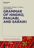 Cover: Grammar of Hindko, Panjabi, and Saraiki - De Gruyter Mouton