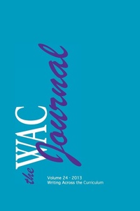 Enlarge image Cover: The Wac Journal 24 (Fall 2013) - Parlor Press