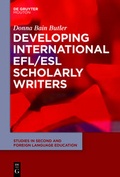 Cover: Developing International EFL/ESL Scholarly Writers - De Gruyter Mouton