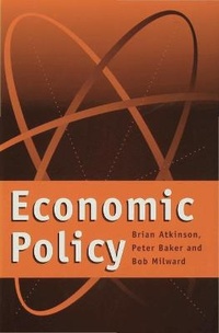 Enlarge image Cover: Economic Policy - Palgrave Macmillan