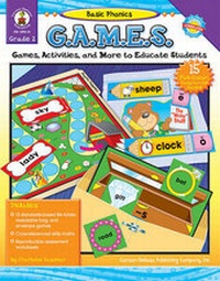 Enlarge image Cover: Basic Phonics G.A.M.E.S, Grade 2 - Carson Dellosa Education