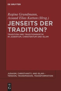 Enlarge image Cover: Jenseits der Tradition? - De Gruyter