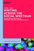 Cover: Writing across the Social Spectrum - De Gruyter
