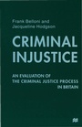 Cover: Criminal Injustice - Palgrave Macmillan