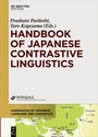 Cover: Handbook of Japanese Contrastive Linguistics - De Gruyter
