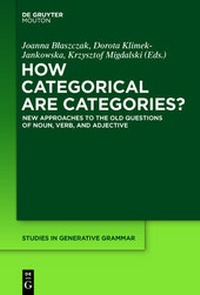 Abbildung von: How Categorical are Categories? - De Gruyter Mouton