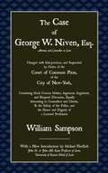 Cover: The Case of Geoge W. Niven, Esq. - Lawbook Exchange, Ltd.