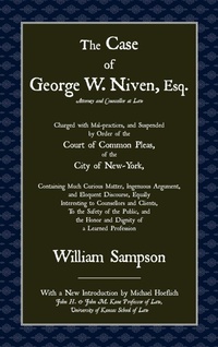 Abbildung von: The Case of Geoge W. Niven, Esq. - Lawbook Exchange, Ltd.