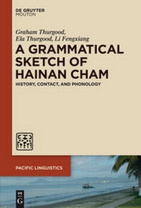 Abbildung von: A Grammatical Sketch of Hainan Cham - De Gruyter
