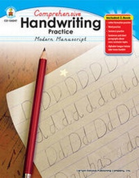 Enlarge image Cover: Comprehensive Handwriting Practice: Modern Manuscript, Grades K - 1 - Carson Dellosa Education