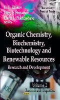 Cover: Organic Chemistry, Biochemistry, Biotechnology & Renewable Resources - Nova Science Publishers Inc