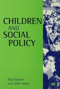 Cover: Children and Social Policy - Palgrave Macmillan