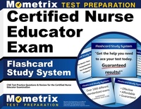 Abbildung von: Certified Nurse Educator Exam Flashcard Study System - Mometrix Media LLC
