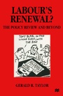 Cover: Labour's Renewal? - Palgrave Macmillan