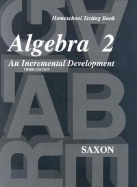 Enlarge image Cover: Homeschool Testing Book - Saxon Publishers