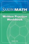 Cover: Written Practice Workbook - Saxon Publishers