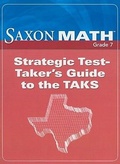 Cover: Saxon Math Texas, Grade 7 - Saxon Publishers