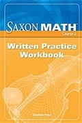 Cover: Written Practice Workbook - Saxon Publishers