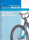 Cover: Student Workbook - Saxon Publishers
