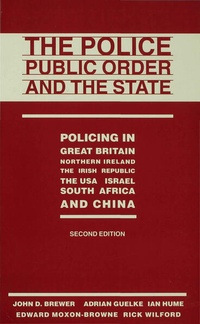 Enlarge image Cover: The Police, Public Order and the State - Palgrave Macmillan