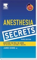Cover: Anesthesia Secrets - Hanley & Belfus Inc.