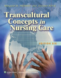 Abbildung von: Transcultural Concepts in Nursing Care - Lippincott Williams and Wilkins